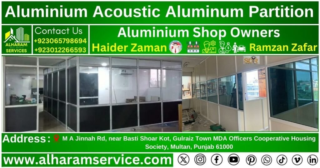 Aluminium Acoustic Aluminum Partition