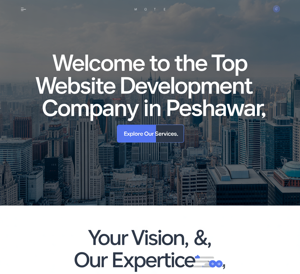 Welcome to the Top Website Development Company in Peshawar
