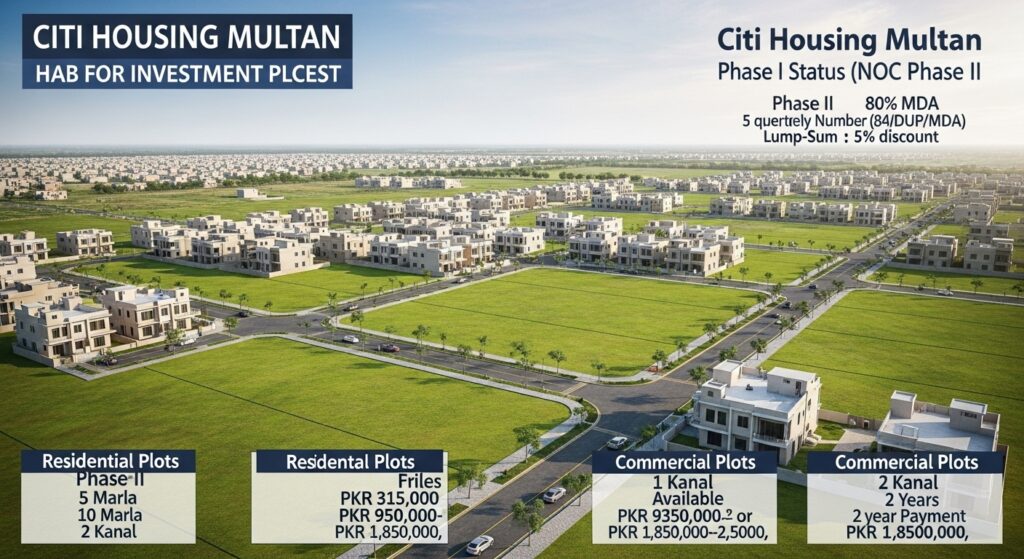 Citi Housing Multan A Hub for Investment and Development