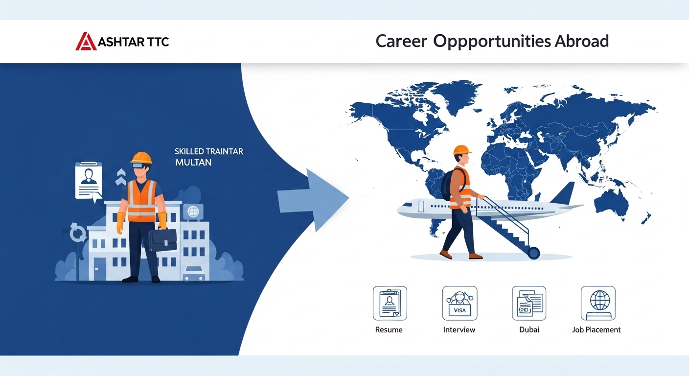 Skilled worker operating machinery