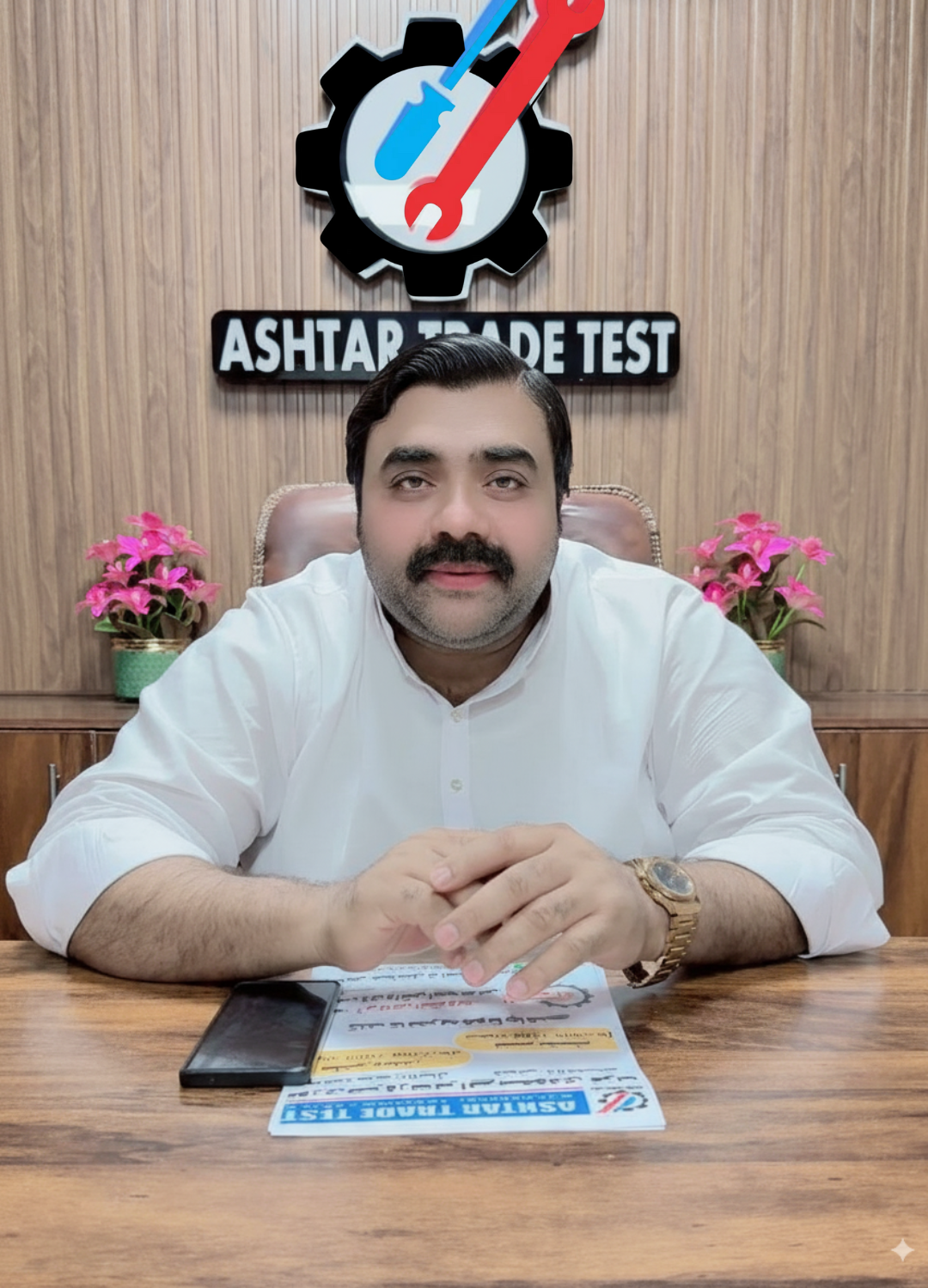 Shahid Abbas, CEO of Ashtar Trade Test & Technical Training Centre